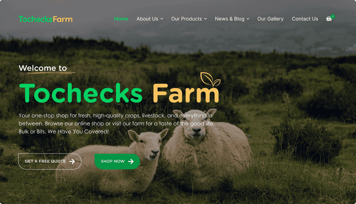 Tochecks Farms — Agri-Business