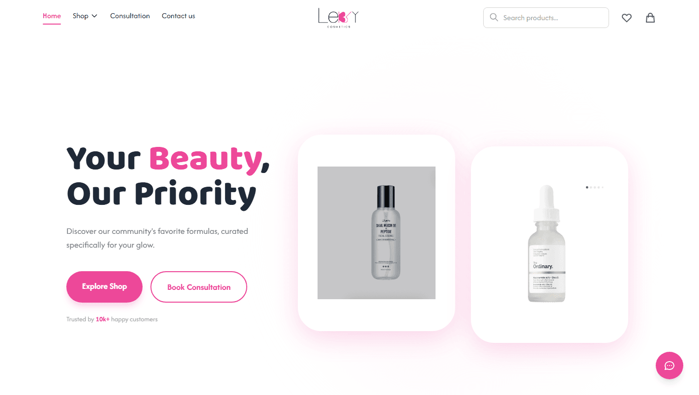 Leksy Cosmetics — screenshot 2